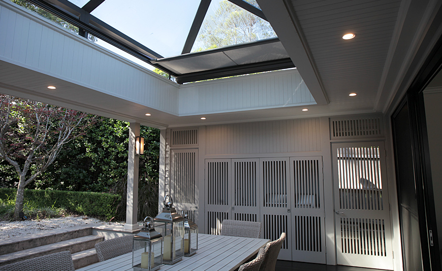 Motorised Varioscreen Retractable Sunroof by Helioscreen – Turramurra