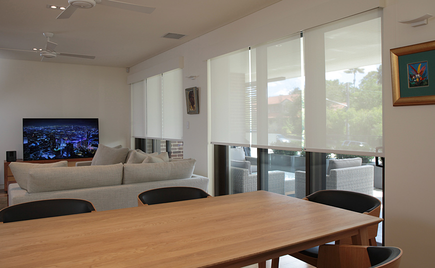 Motorised Roller Blinds – Turramurra