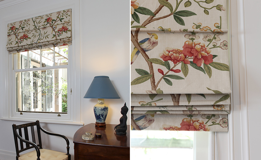 Roman Blinds – Longueville