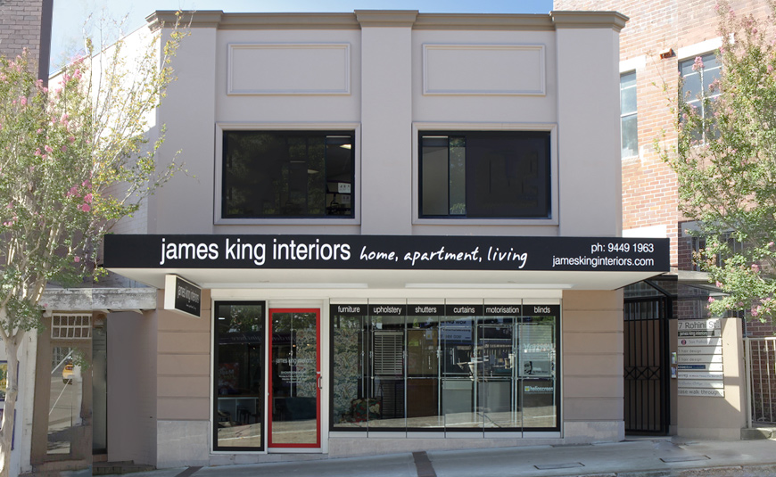 James King Interiors Showroom